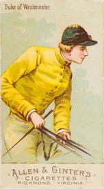 1888 Allen & Ginter Racing Colors of the World (N22) #NNO Duke of Westminster Front